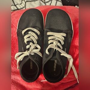 HOBIBEAR Wide Minimalist Barefoot Shoes Unisex Black & White Size 39 8-8.5wm